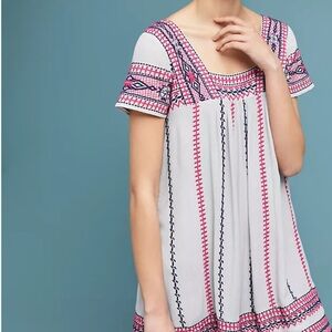 Maeve Ruidoso Embroidered Dress from Anthropologie.